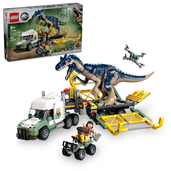 Lot of 2 Lego Jurassic World Dinosaur Building Sets (76965 & 76966), New, Sealed - Picture 3 of 16